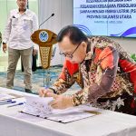 Bersama Gubernur Sulut, Bupati Robby Dondokambey Teken Kerja Sama PSEL di Jakarta